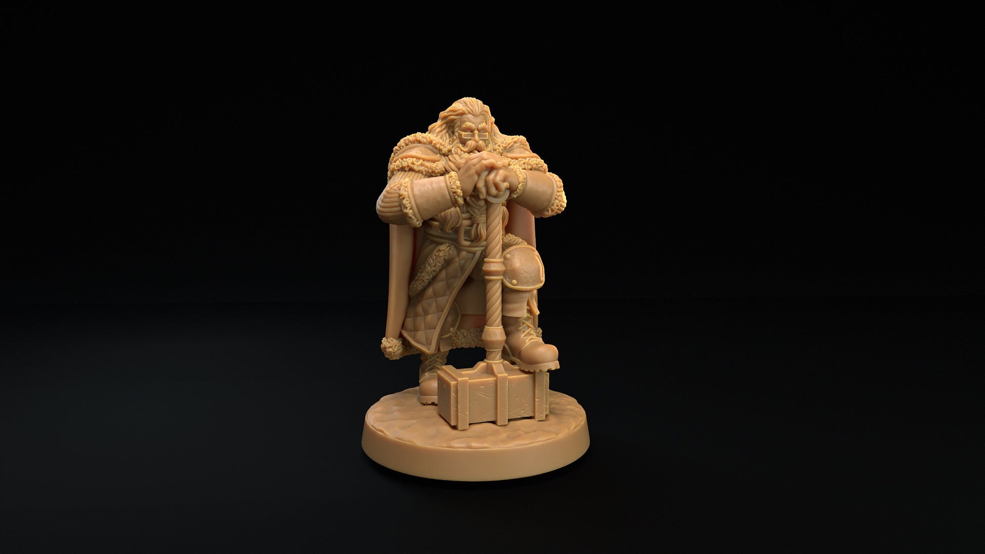 Santa | Dragon Trappers Lodge | Winter Advent Calendar | 32mm Scale Resin Printed Tabletop RPG Figure For DND 5E and OPR