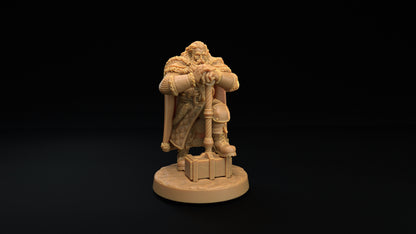 Santa | Dragon Trappers Lodge | Winter Advent Calendar | 32mm Scale Resin Printed Tabletop RPG Figure For DND 5E and OPR
