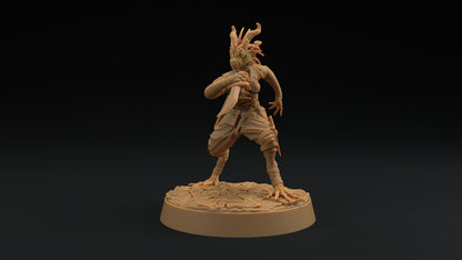 Nyxia Shadowblade | Dragon Trappers Lodge | Draconic Hero | Rogue Dragonborn | 32mm Scale Resin Printed Tabletop RPG Figure For DND 5E