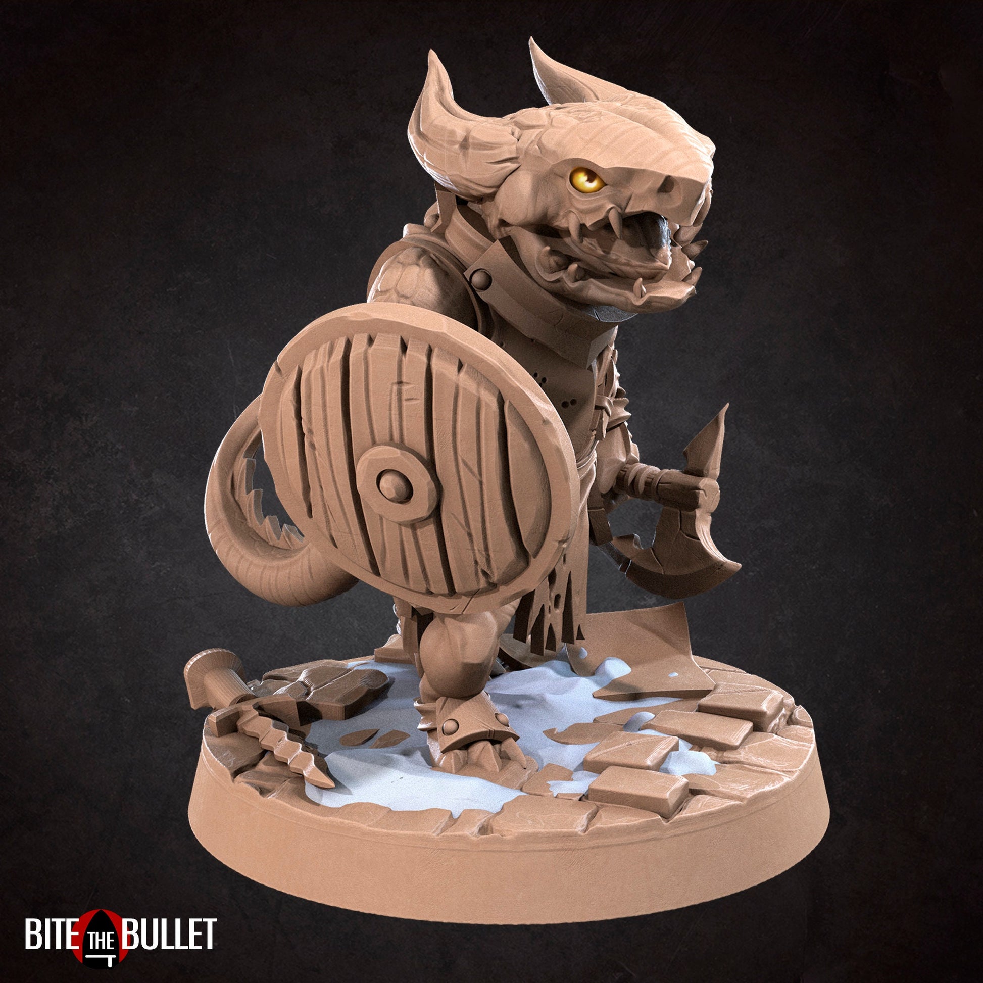Kobold Set | Bite The Bullet | Bullet Town Christmas | 35mm Scale Resin Printed Tabletop RPG Miniature Figures For DND 5E