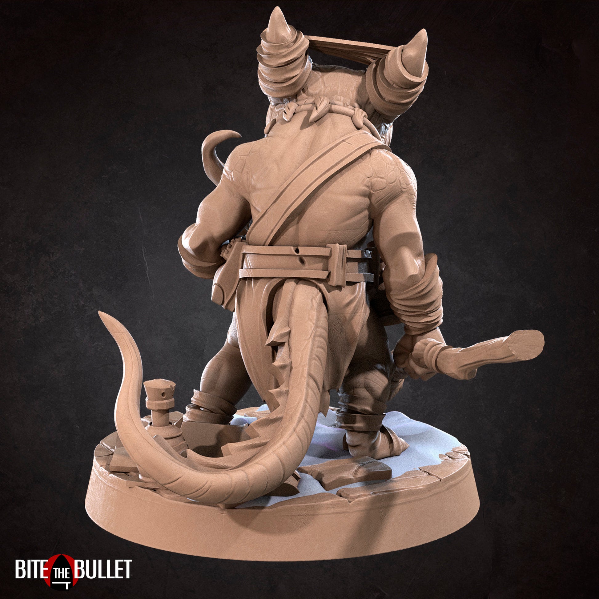 Kobold Set | Bite The Bullet | Bullet Town Christmas | 35mm Scale Resin Printed Tabletop RPG Miniature Figures For DND 5E