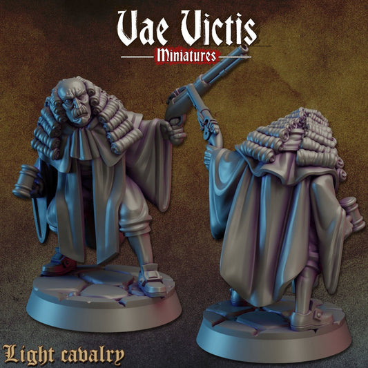 Rogue Judge | Vae Victis Miniatures | 32mm Scale Resin Printed Tabletop RPG Figures for Tabletop Roleplaying or Wargaming