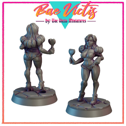 Bae Victis Valentine | Vae Victis Miniatures | NSFW | 32mm and 75mm Scale Resin Printed Tabletop RPG Figures for Tabletop RPG's or Wargaming