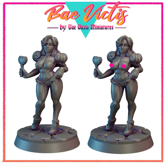 Bae Victis Valentine | Vae Victis Miniatures | NSFW | 32mm and 75mm Scale Resin Printed Tabletop RPG Figures for Tabletop RPG's or Wargaming