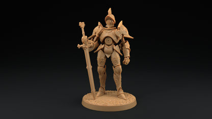Steel Guardian | Dragon Trappers Lodge | Hero Hunters Lodge | 32mm Scale Resin Printed Tabletop RPG Figure For DND and TTRPGs
