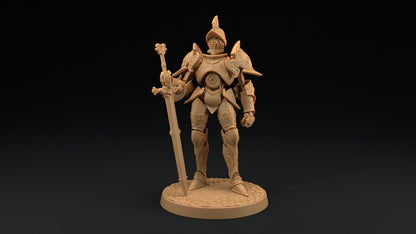 Steel Guardian | Dragon Trappers Lodge | Hero Hunters Lodge | 32mm Scale Resin Printed Tabletop RPG Figure For DND and TTRPGs