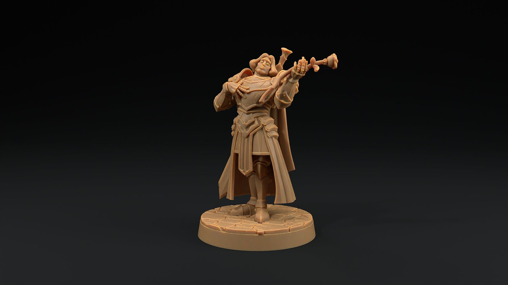 Sir Smugshine | Dragon Trappers Lodge | Hero Hunters Lodge | 32mm Scale Resin Printed Tabletop RPG Figure For DND and TTRPGs