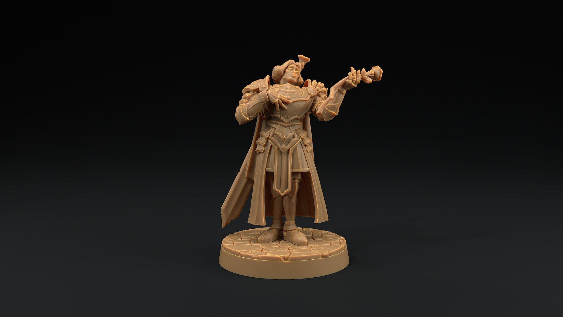 Sir Smugshine | Dragon Trappers Lodge | Hero Hunters Lodge | 32mm Scale Resin Printed Tabletop RPG Figure For DND and TTRPGs