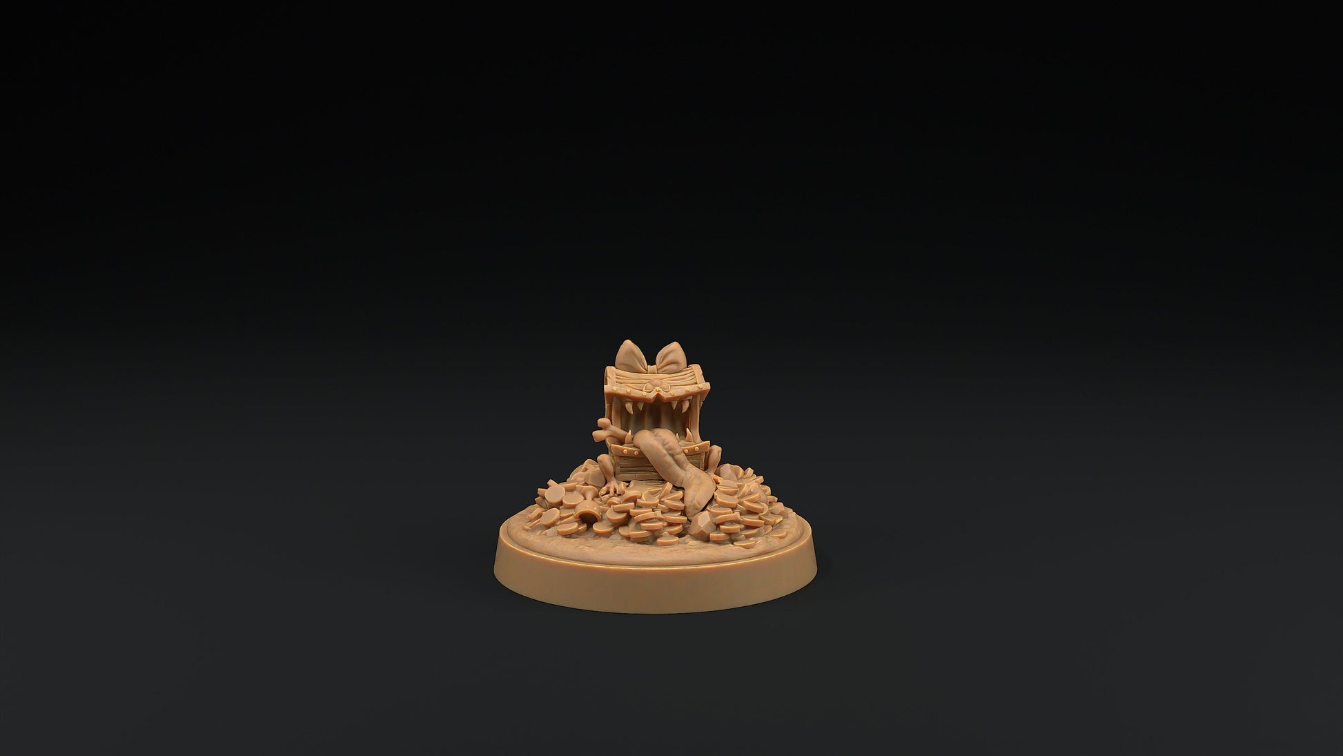 Lucy, The Pet Mimic | Dragon Trappers Lodge | Hero Hunters Lodge | 32mm Scale Resin Printed Tabletop RPG Figure For DND and TTRPGs
