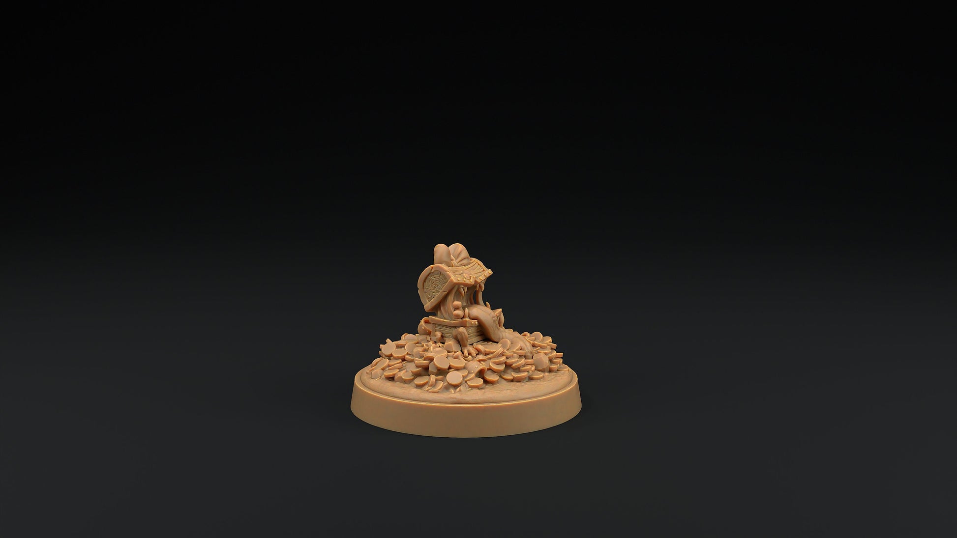 Lucy, The Pet Mimic | Dragon Trappers Lodge | Hero Hunters Lodge | 32mm Scale Resin Printed Tabletop RPG Figure For DND and TTRPGs