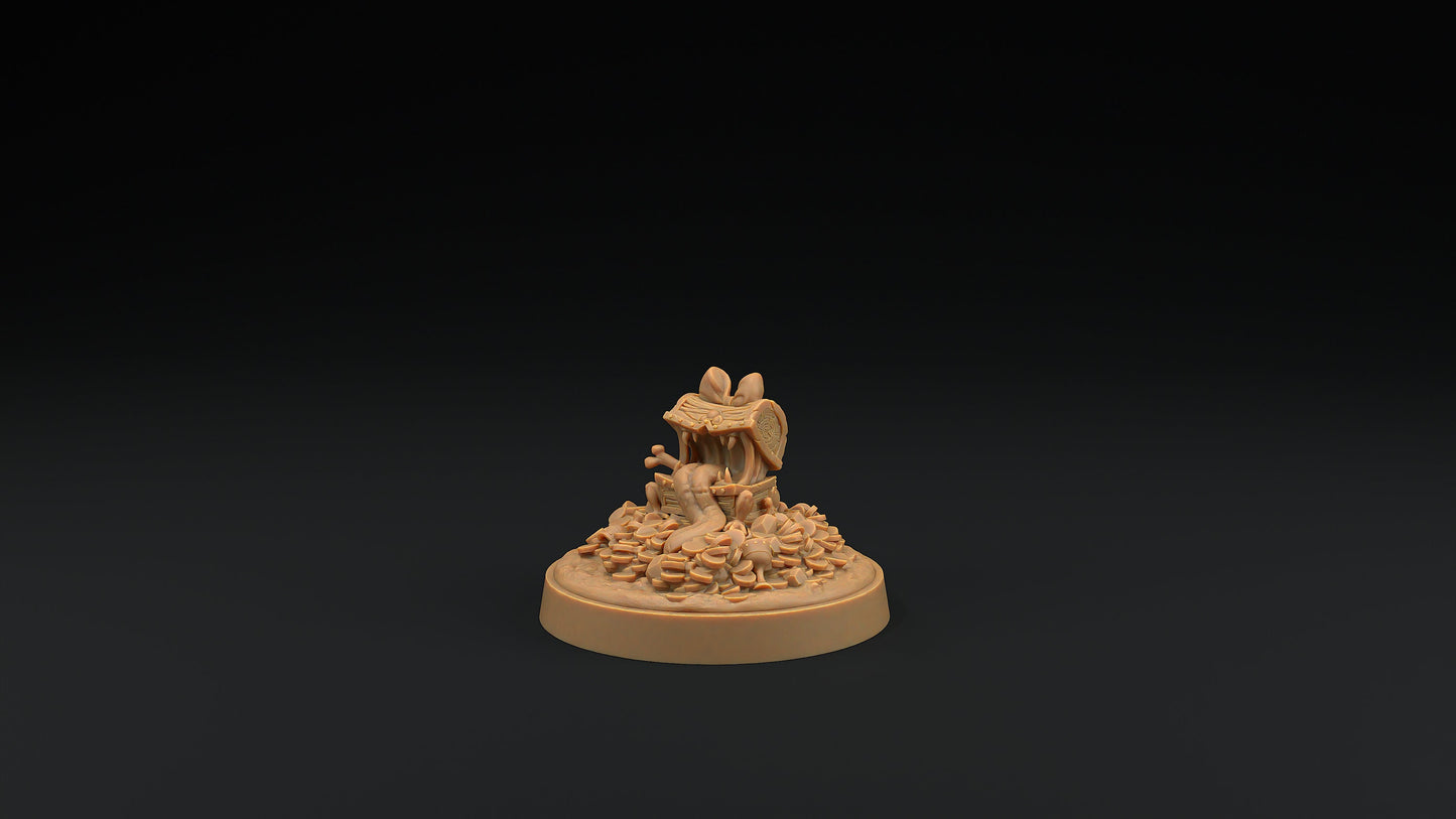 Lucy, The Pet Mimic | Dragon Trappers Lodge | Hero Hunters Lodge | 32mm Scale Resin Printed Tabletop RPG Figure For DND and TTRPGs