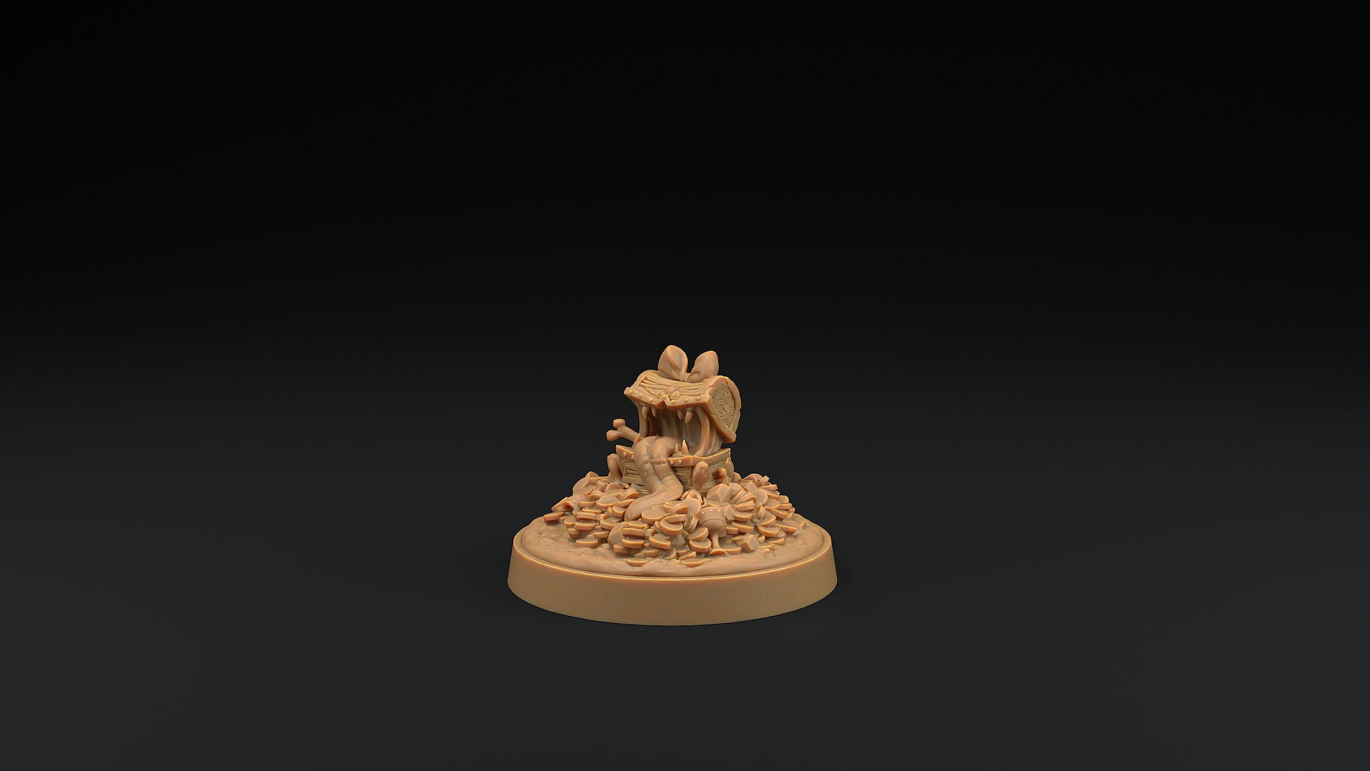 Lucy, The Pet Mimic | Dragon Trappers Lodge | Hero Hunters Lodge | 32mm Scale Resin Printed Tabletop RPG Figure For DND and TTRPGs