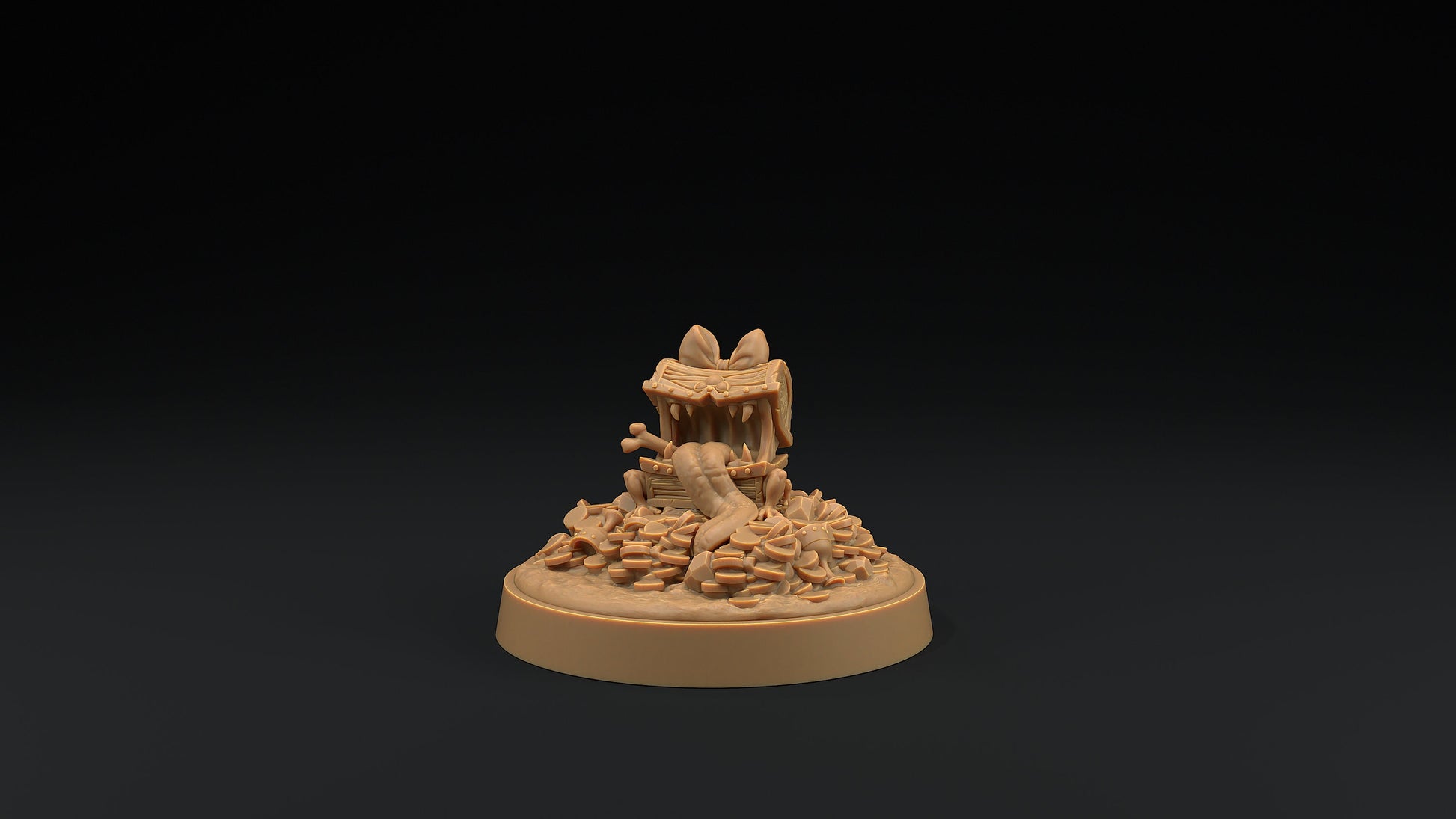 Lucy, The Pet Mimic | Dragon Trappers Lodge | Hero Hunters Lodge | 32mm Scale Resin Printed Tabletop RPG Figure For DND and TTRPGs
