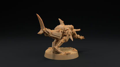 Hammerhead Mastiffs Set | Dragon Trappers Lodge | Hero Hunters Lodge | 32mm Scale Resin Printed Tabletop RPG Figure For DND and TTRPGs