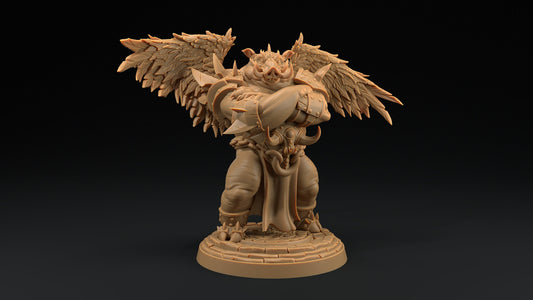 Gornak, Moira's Muscle | Dragon Trappers Lodge | Hero Hunters Lodge | 32mm Scale Resin Printed Tabletop RPG Figure For DND and TTRPGs