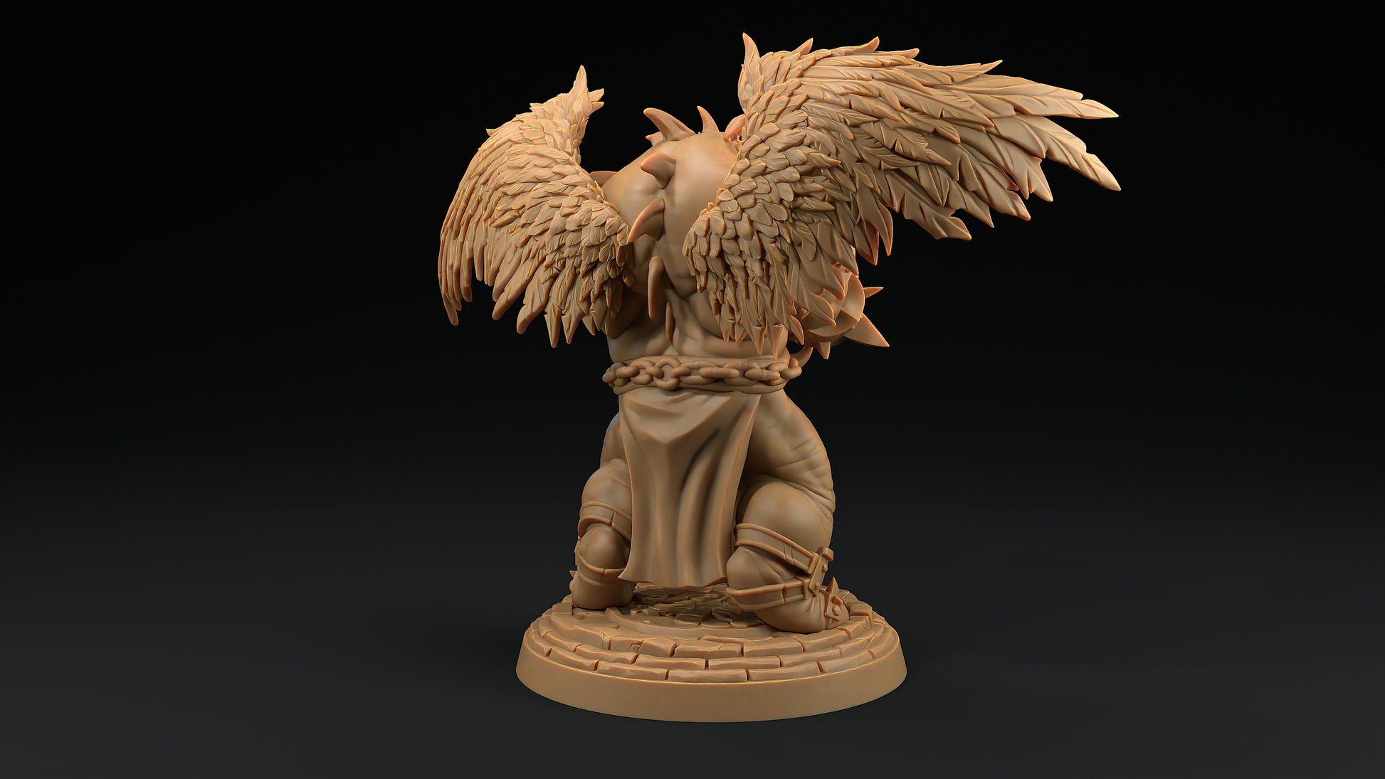 Gornak, Moira's Muscle | Dragon Trappers Lodge | Hero Hunters Lodge | 32mm Scale Resin Printed Tabletop RPG Figure For DND and TTRPGs