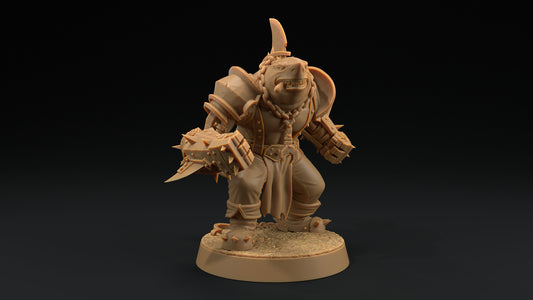 Finnigan "The Jaws" Lupo | Dragon Trappers Lodge | Hero Hunters Lodge | 32mm Scale Resin Printed Tabletop RPG Figure For DND and TTRPGs