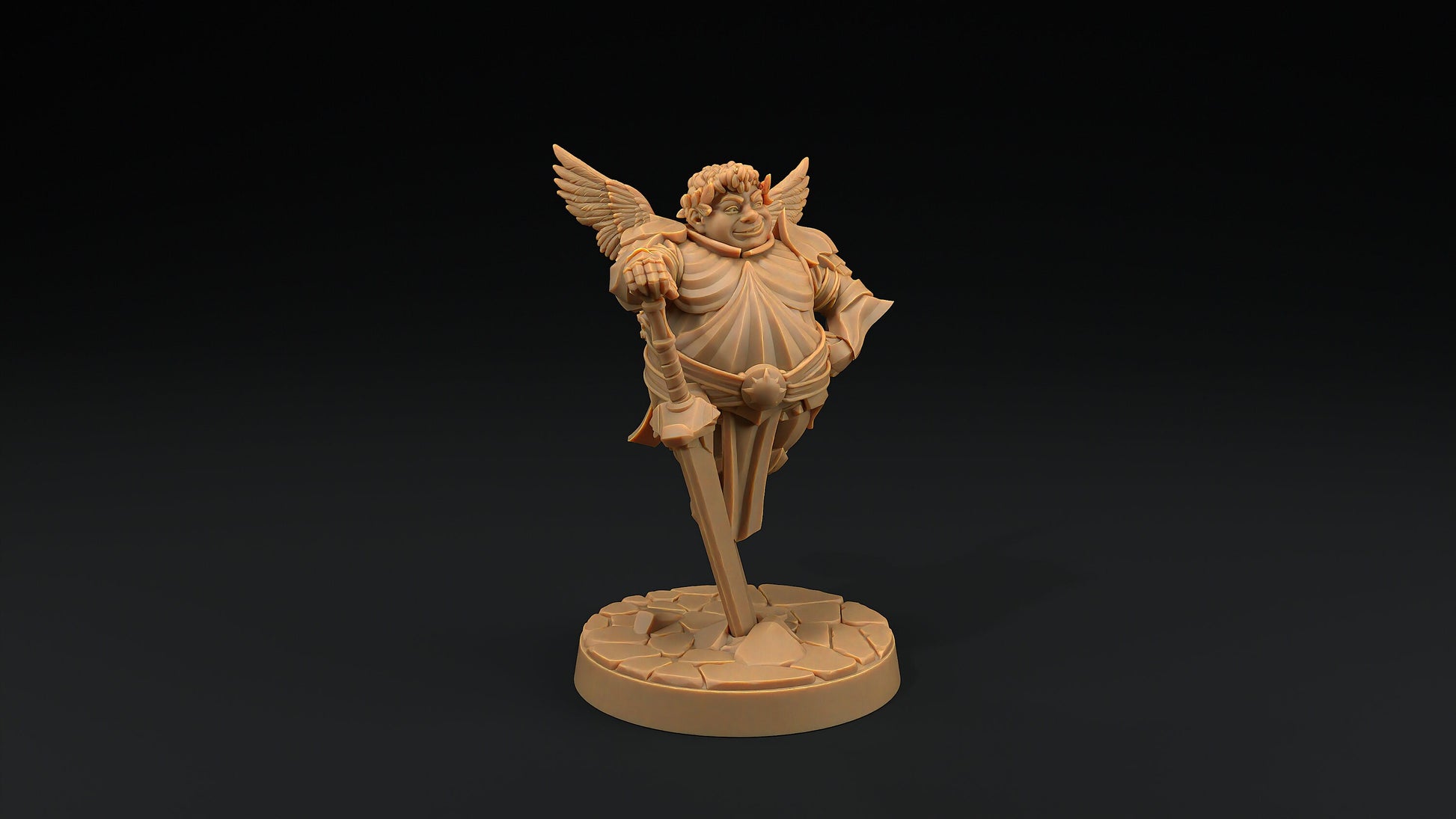 Bruce Bullymont | Dragon Trappers Lodge | Hero Hunters Lodge | 32mm Scale Resin Printed Tabletop RPG Figure For DND and TTRPGs