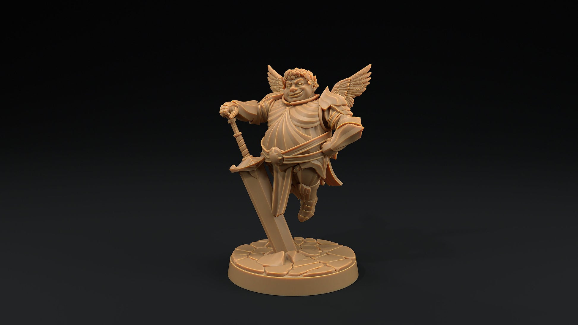 Bruce Bullymont | Dragon Trappers Lodge | Hero Hunters Lodge | 32mm Scale Resin Printed Tabletop RPG Figure For DND and TTRPGs