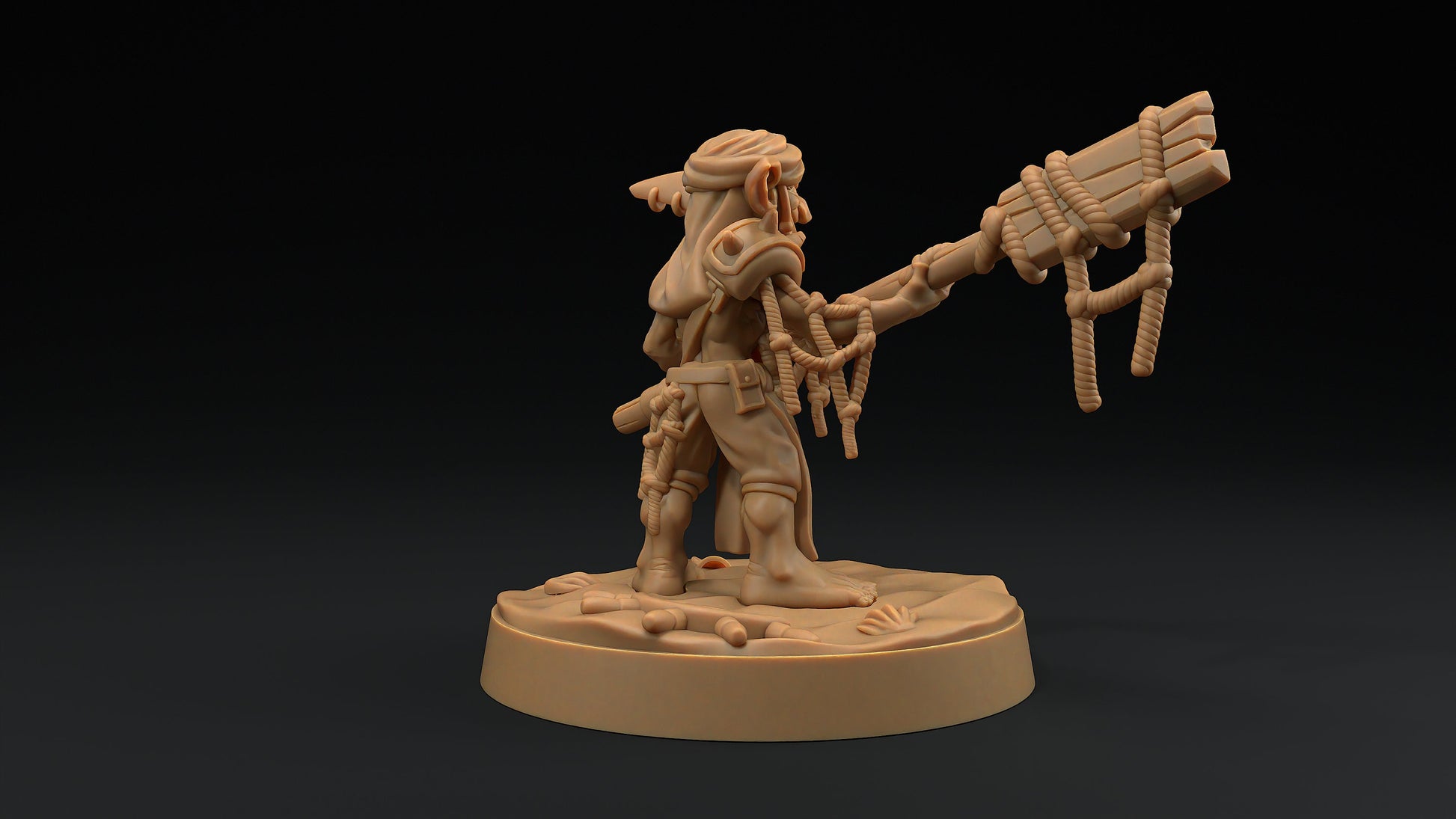 Goblin Pirates Set | Dragon Trappers Lodge | Hunt for The Last Sea Angel | 32mm Scale Resin Printed Tabletop RPG Figure For DND