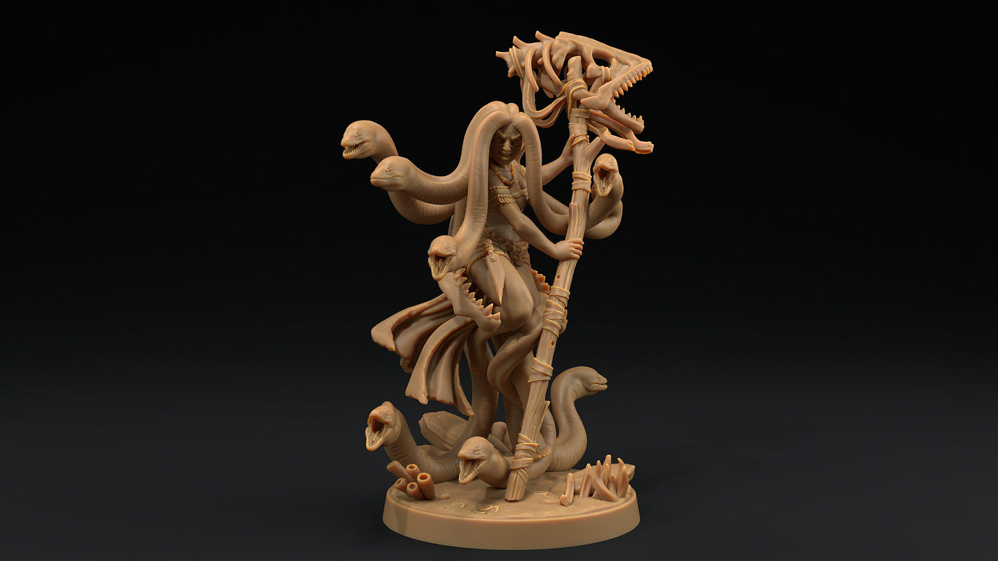 Callista, The Sea Witch | Dragon Trappers Lodge | Hunt for The Last Sea Angel | 32mm Scale Resin Printed Tabletop RPG Figure For DND