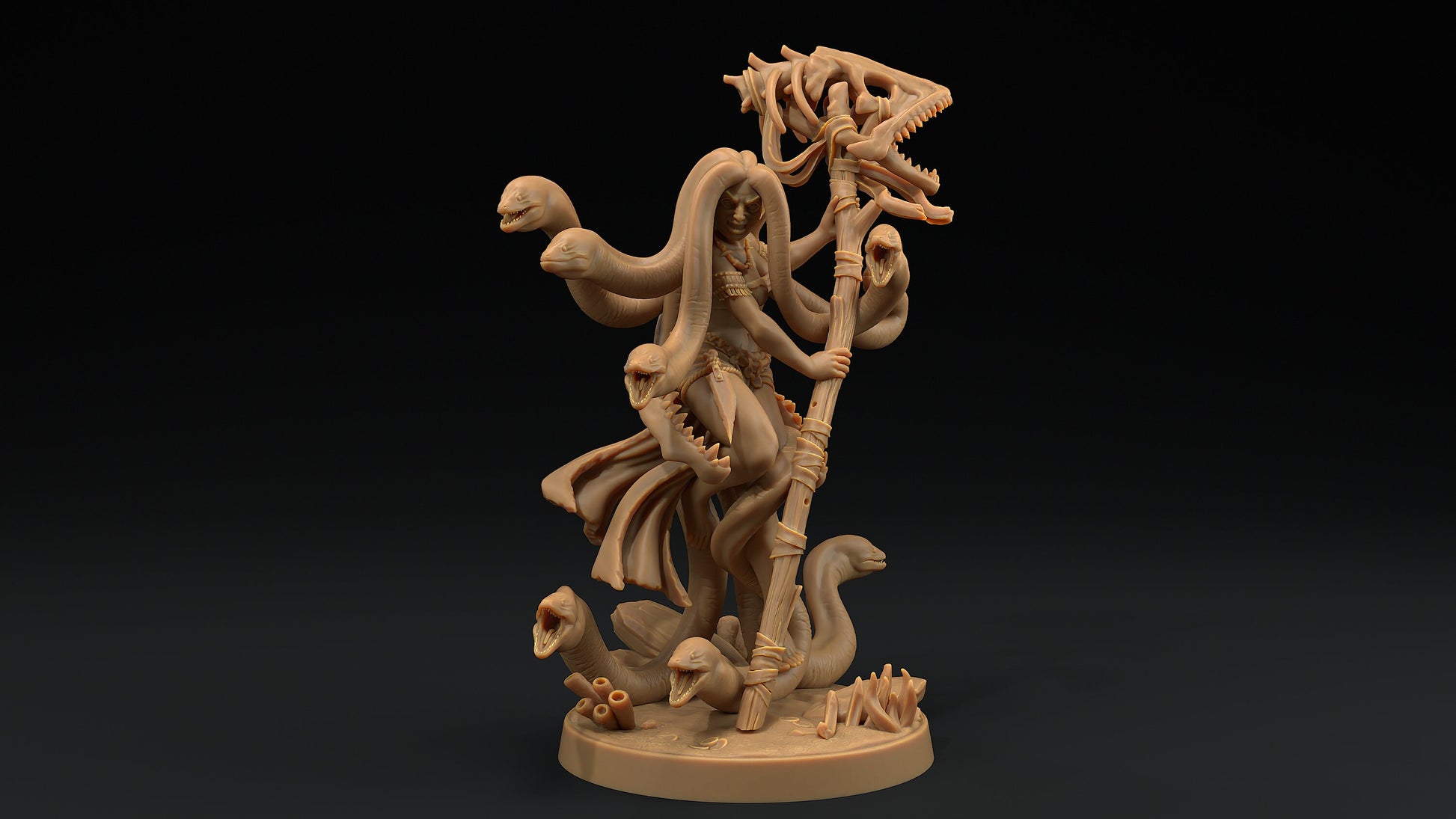 Callista, The Sea Witch | Dragon Trappers Lodge | Hunt for The Last Sea Angel | 32mm Scale Resin Printed Tabletop RPG Figure For DND