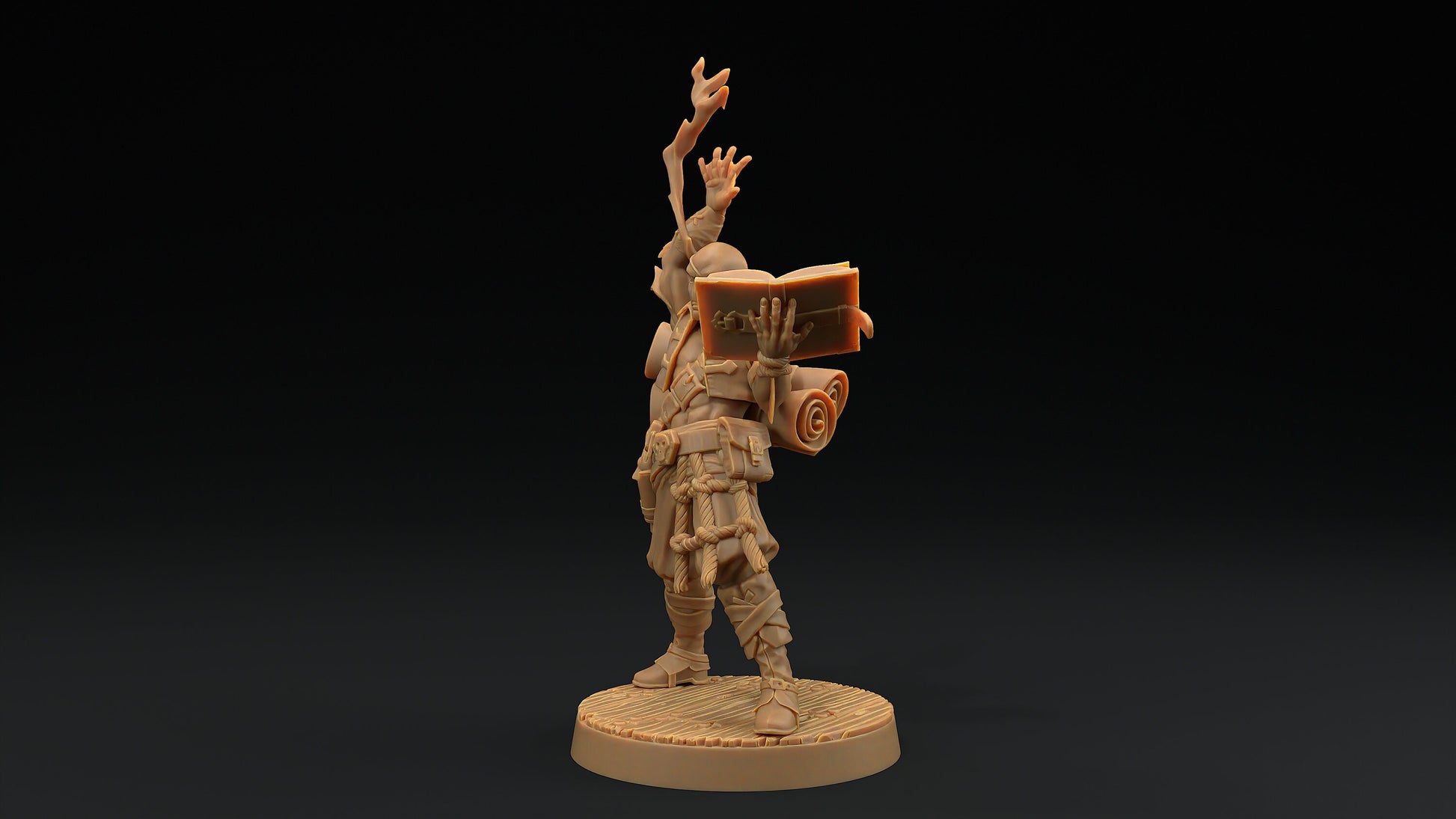 Bamf Tx'Aru | Dragon Trappers Lodge | Hunt for The Last Sea Angel | 32mm Scale Resin Printed Tabletop RPG Figure For DND