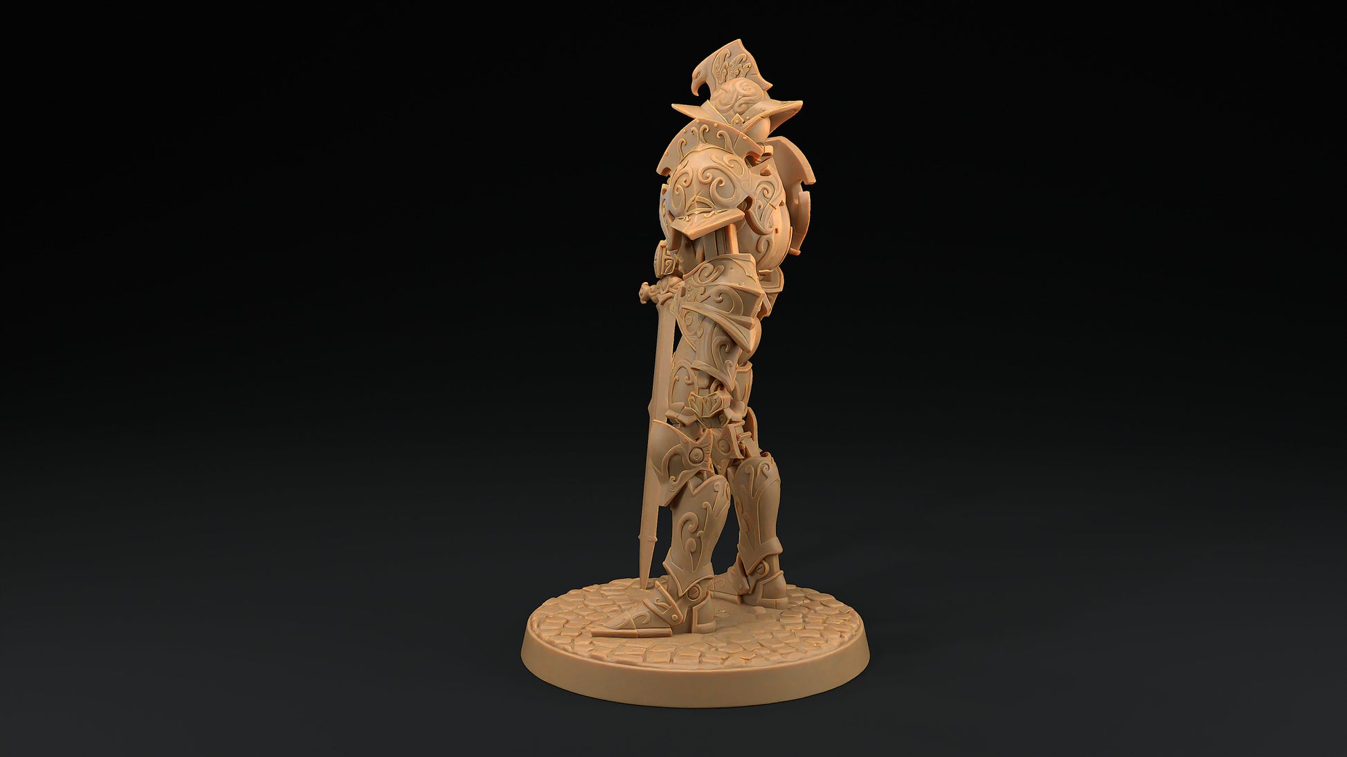 Steel Guardian | Dragon Trappers Lodge | Hero Hunters Lodge | 32mm Scale Resin Printed Tabletop RPG Figure For DND and TTRPGs