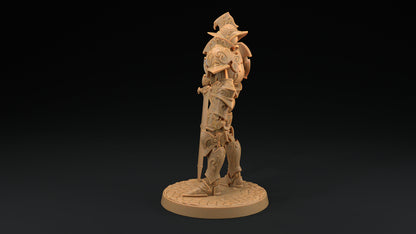 Steel Guardian | Dragon Trappers Lodge | Hero Hunters Lodge | 32mm Scale Resin Printed Tabletop RPG Figure For DND and TTRPGs