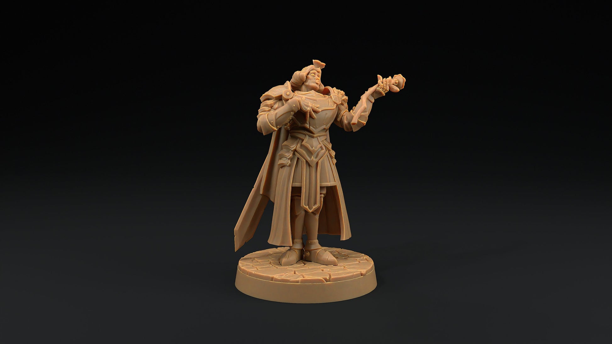 Sir Smugshine | Dragon Trappers Lodge | Hero Hunters Lodge | 32mm Scale Resin Printed Tabletop RPG Figure For DND and TTRPGs