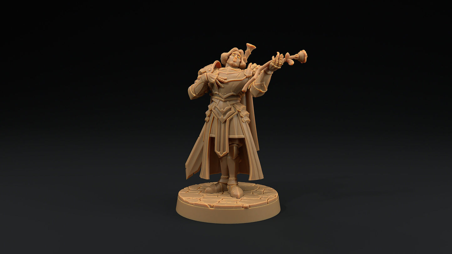Sir Smugshine | Dragon Trappers Lodge | Hero Hunters Lodge | 32mm Scale Resin Printed Tabletop RPG Figure For DND and TTRPGs