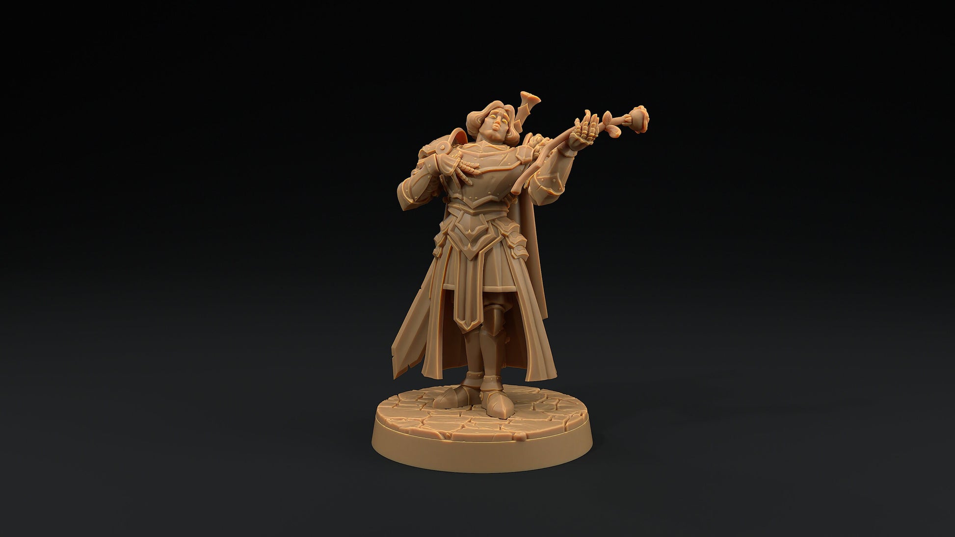 Sir Smugshine | Dragon Trappers Lodge | Hero Hunters Lodge | 32mm Scale Resin Printed Tabletop RPG Figure For DND and TTRPGs