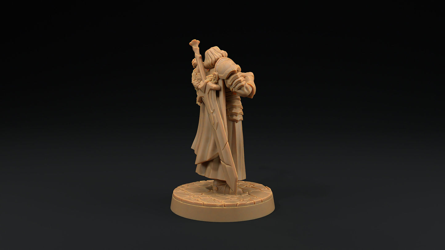 Sir Smugshine | Dragon Trappers Lodge | Hero Hunters Lodge | 32mm Scale Resin Printed Tabletop RPG Figure For DND and TTRPGs