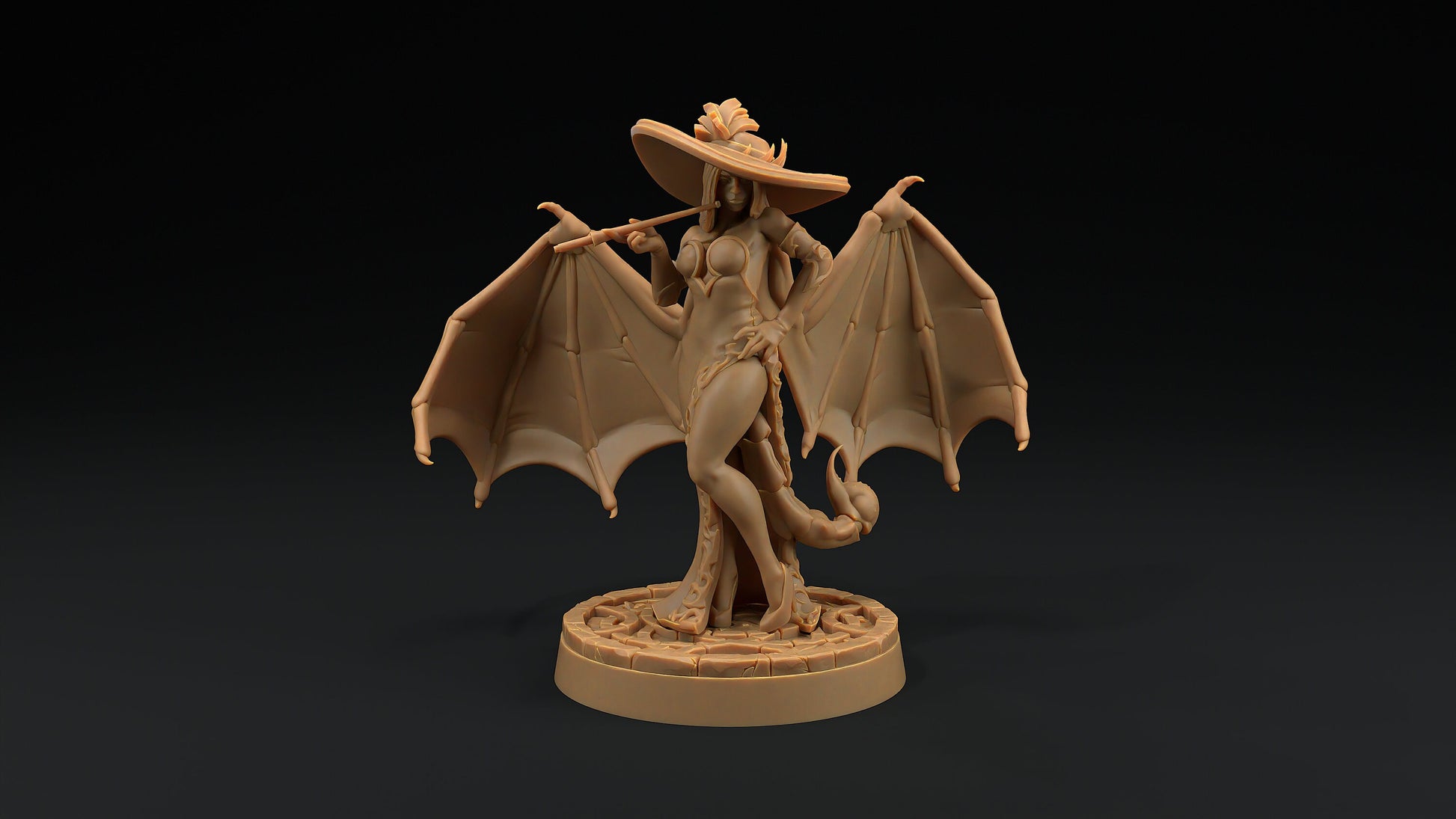 Moira, Mistress of Malice | Dragon Trappers Lodge | Hero Hunters Lodge | 32mm Scale Resin Printed Tabletop RPG Figure For DND and TTRPGs