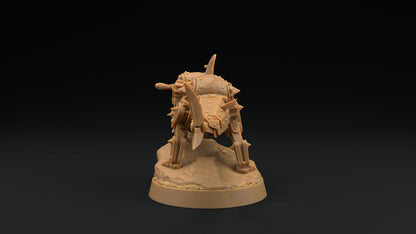 Hammerhead Mastiffs Set | Dragon Trappers Lodge | Hero Hunters Lodge | 32mm Scale Resin Printed Tabletop RPG Figure For DND and TTRPGs