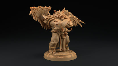Gornak, Moira's Muscle | Dragon Trappers Lodge | Hero Hunters Lodge | 32mm Scale Resin Printed Tabletop RPG Figure For DND and TTRPGs