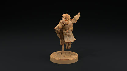 Bruce Bullymont | Dragon Trappers Lodge | Hero Hunters Lodge | 32mm Scale Resin Printed Tabletop RPG Figure For DND and TTRPGs