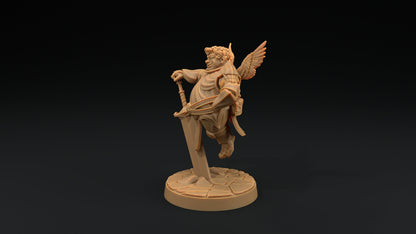 Bruce Bullymont | Dragon Trappers Lodge | Hero Hunters Lodge | 32mm Scale Resin Printed Tabletop RPG Figure For DND and TTRPGs