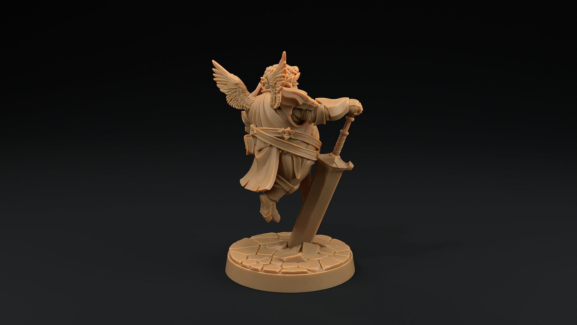 Bruce Bullymont | Dragon Trappers Lodge | Hero Hunters Lodge | 32mm Scale Resin Printed Tabletop RPG Figure For DND and TTRPGs