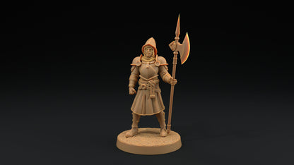 City Guard Set | Dragon Trappers Lodge | Hero Hunters Lodge | 32mm Scale Resin Printed Tabletop RPG Figure For DND and TTRPGs