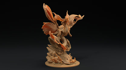 The Sea Angel | Dragon Trappers Lodge | Hunt for The Last Sea Angel | 32mm Scale Resin Printed Tabletop RPG Figure For DND and TTRPGs