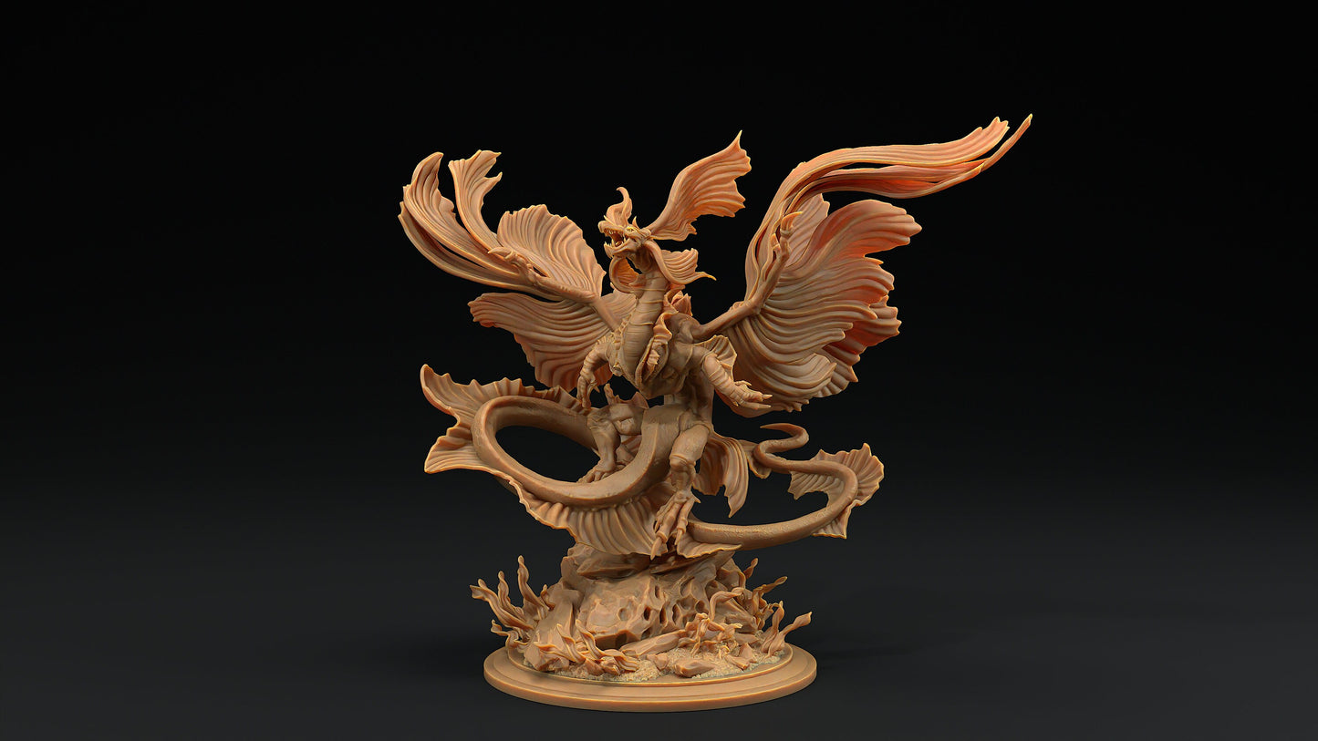 The Sea Angel | Dragon Trappers Lodge | Hunt for The Last Sea Angel | 32mm Scale Resin Printed Tabletop RPG Figure For DND and TTRPGs
