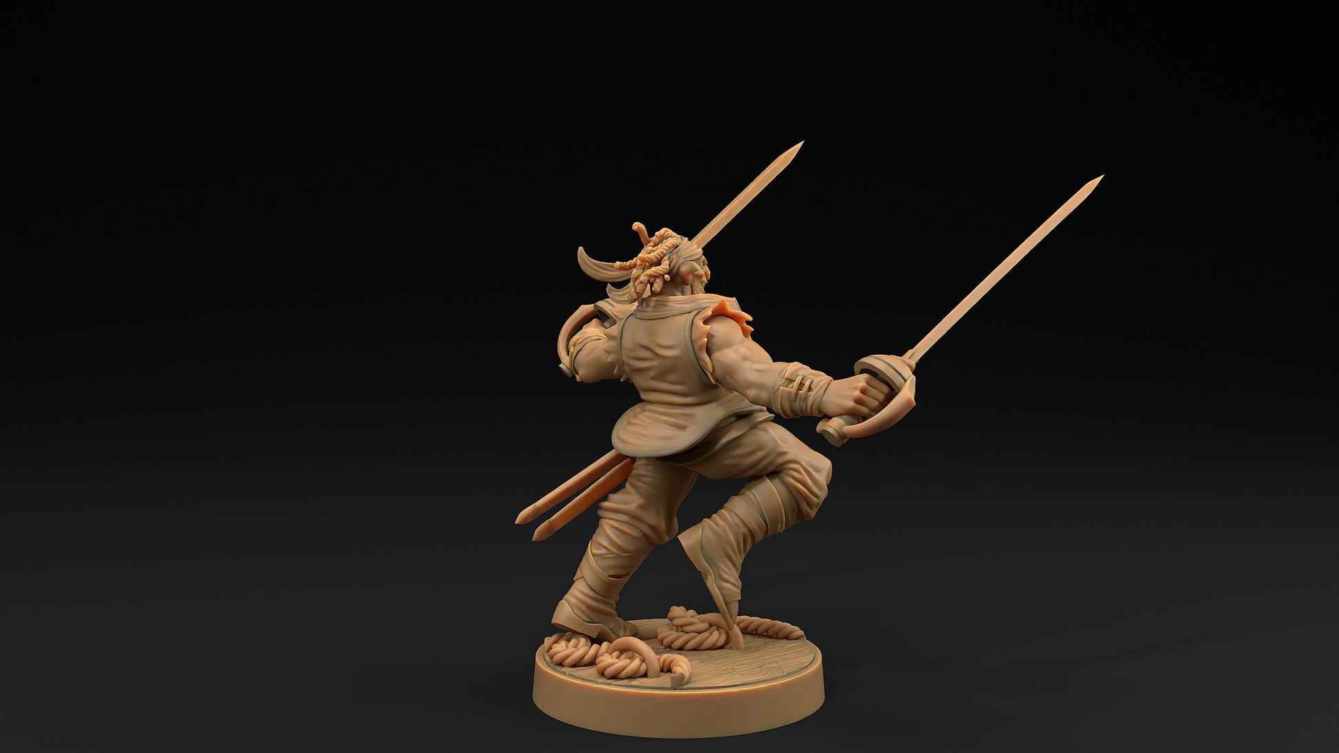 Hobgoblin Pirates Set | Dragon Trappers Lodge | Hunt for The Last Sea Angel | 32mm Scale Resin Printed Tabletop RPG Figure For DND