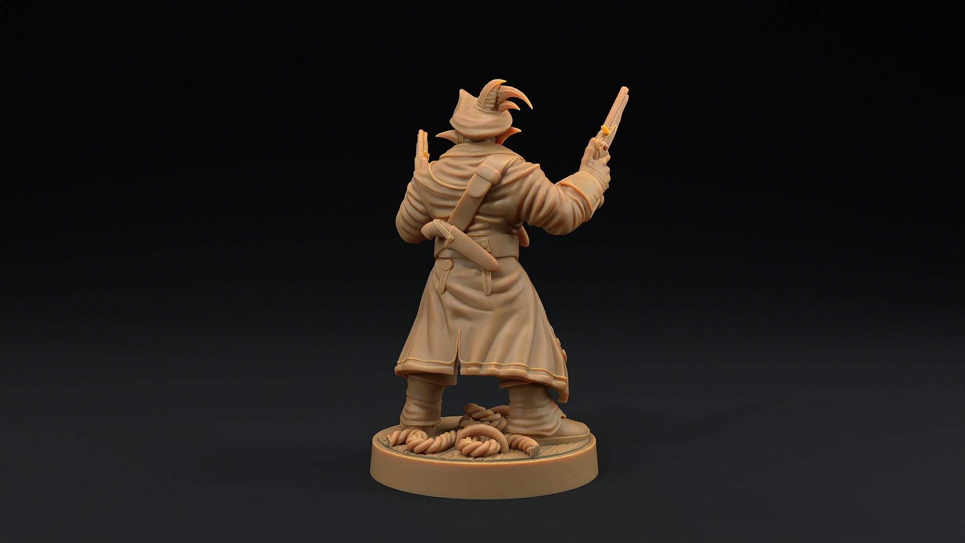 Hobgoblin Pirates Set | Dragon Trappers Lodge | Hunt for The Last Sea Angel | 32mm Scale Resin Printed Tabletop RPG Figure For DND