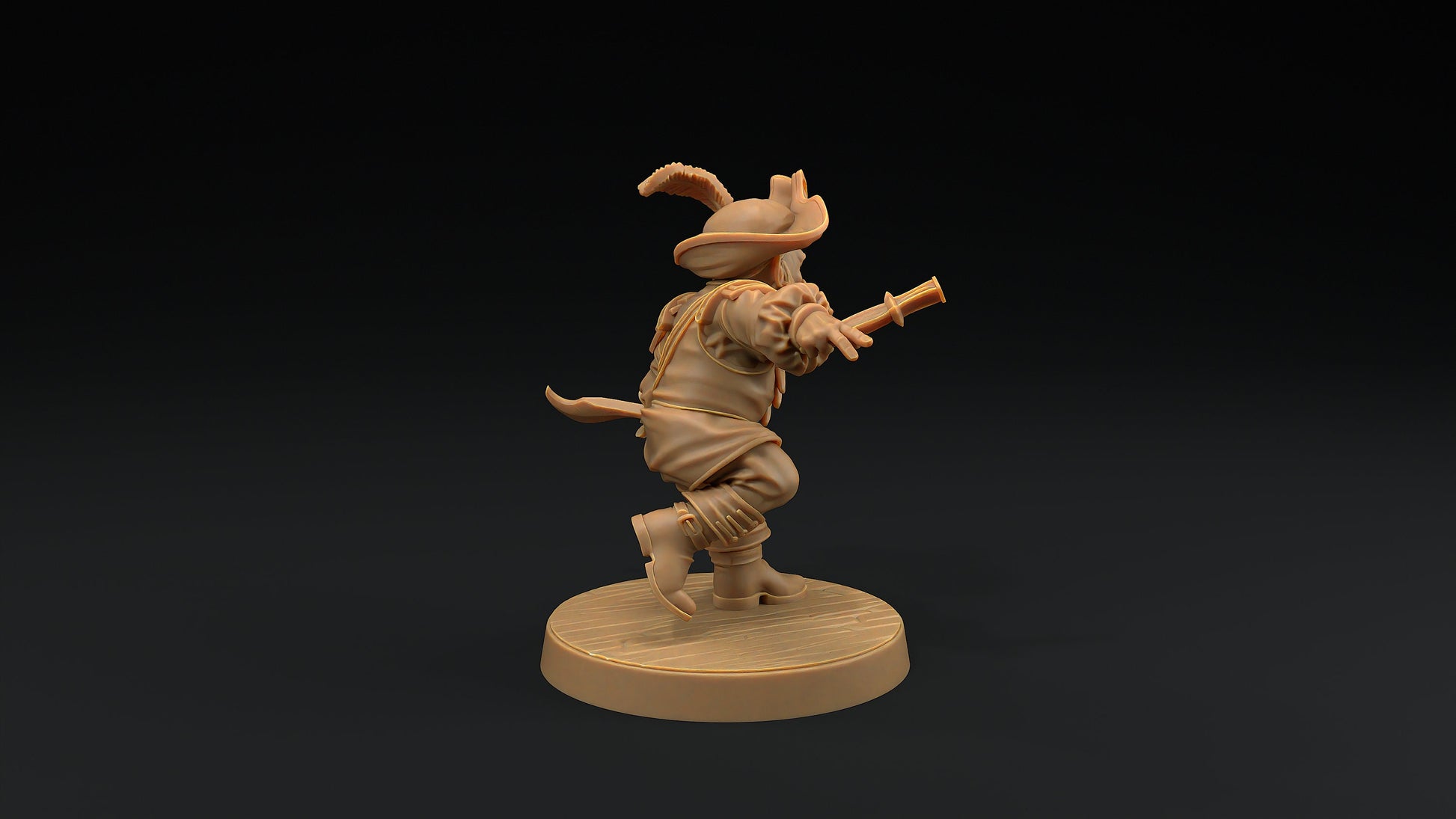 Flint Stonetone, Dwarven Trapper | Dragon Trappers Lodge | Hunt for The Last Sea Angel | 32mm Scale Resin Printed TTRPG Figure For DND