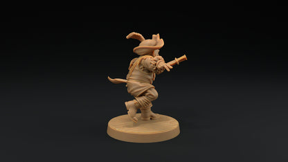 Flint Stonetone, Dwarven Trapper | Dragon Trappers Lodge | Hunt for The Last Sea Angel | 32mm Scale Resin Printed TTRPG Figure For DND