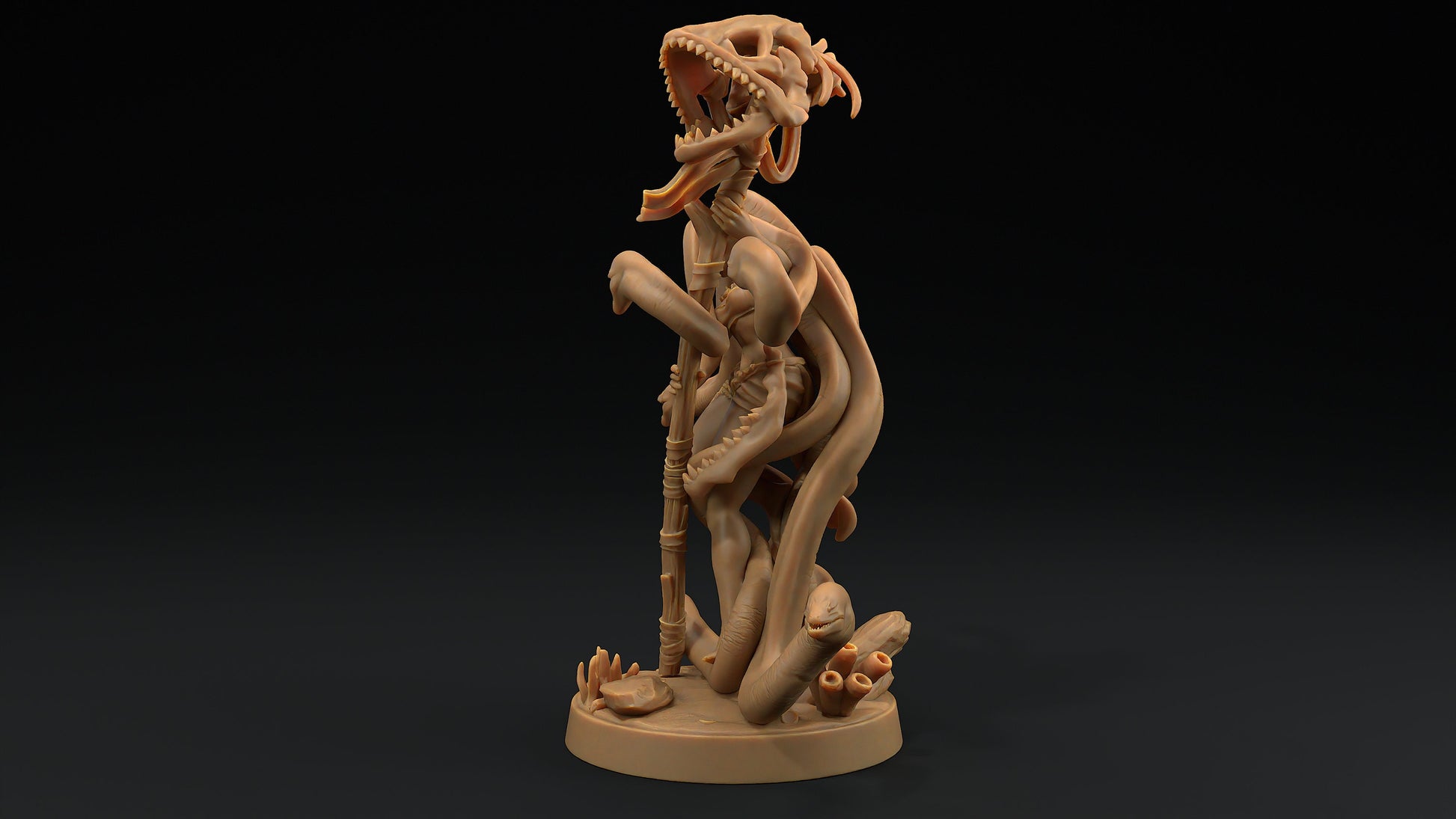 Callista, The Sea Witch | Dragon Trappers Lodge | Hunt for The Last Sea Angel | 32mm Scale Resin Printed Tabletop RPG Figure For DND