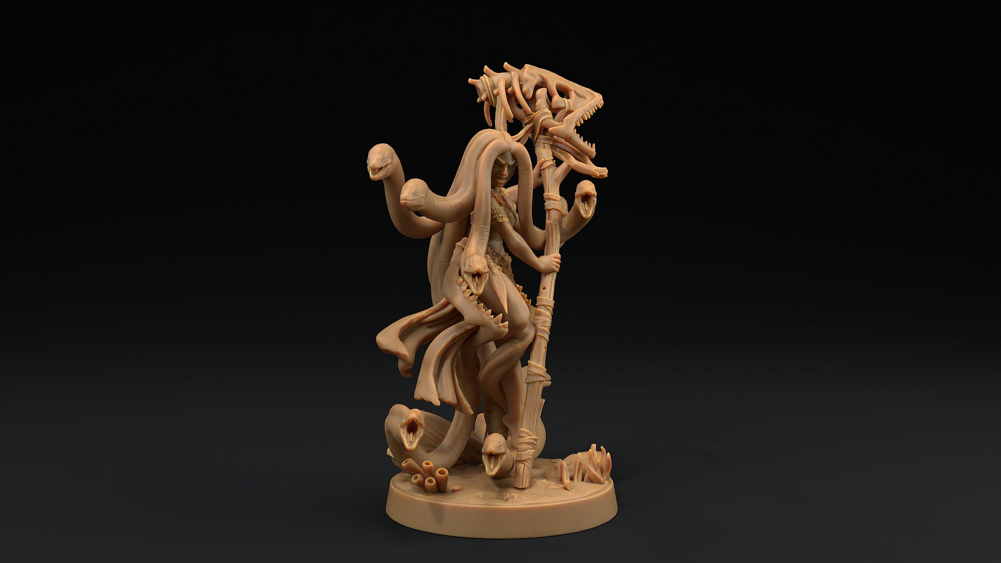 Callista, The Sea Witch | Dragon Trappers Lodge | Hunt for The Last Sea Angel | 32mm Scale Resin Printed Tabletop RPG Figure For DND