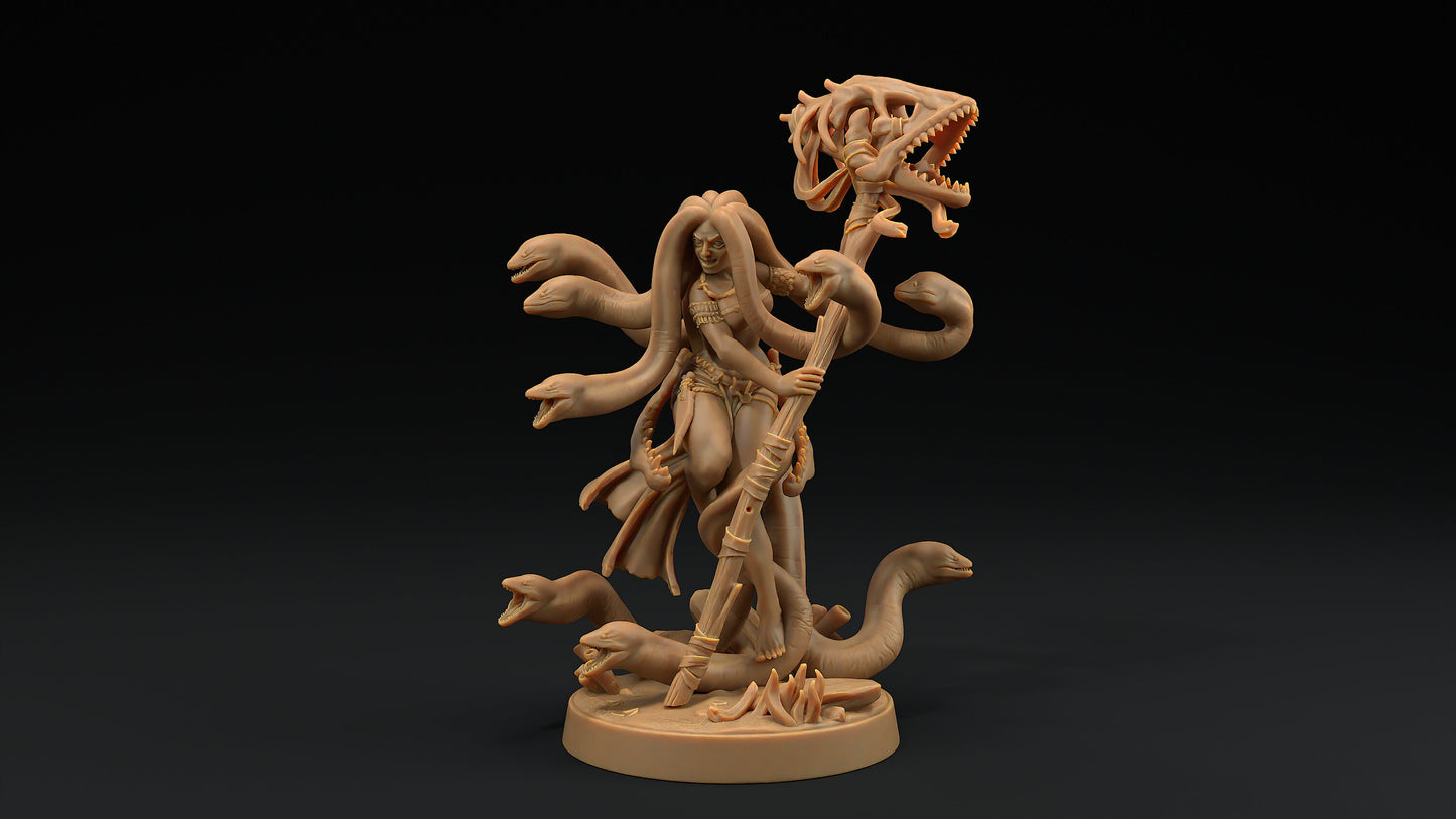 Callista, The Sea Witch | Dragon Trappers Lodge | Hunt for The Last Sea Angel | 32mm Scale Resin Printed Tabletop RPG Figure For DND