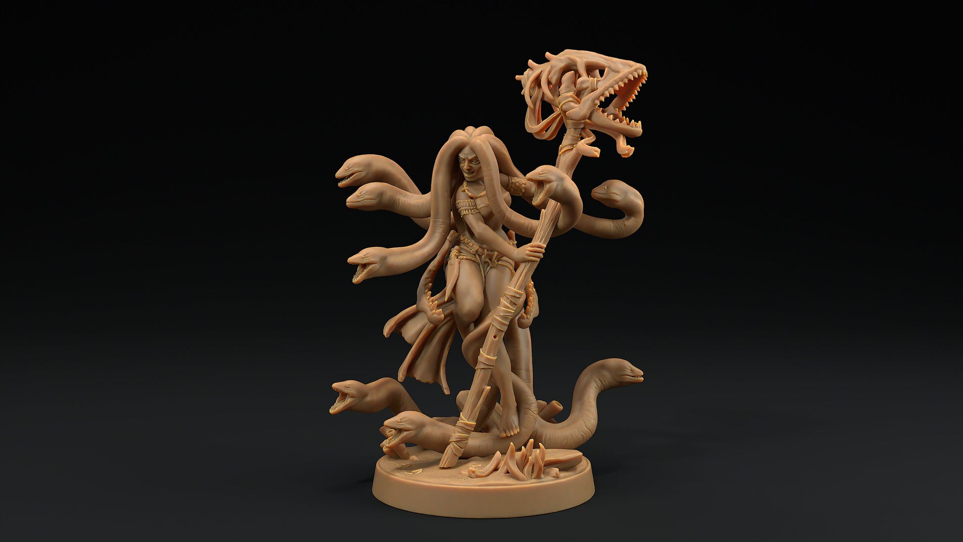 Callista, The Sea Witch | Dragon Trappers Lodge | Hunt for The Last Sea Angel | 32mm Scale Resin Printed Tabletop RPG Figure For DND